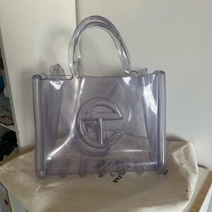Melissa x Telfar Medium Jelly Shopper - Clear
